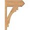 Ekena Millwork Merced Smooth Arts and Crafts Outlooker, Western Red Cedar, 7 1/2"W x 18"D x 26"H OUT08X18X26MRC03SWR - alternate 3